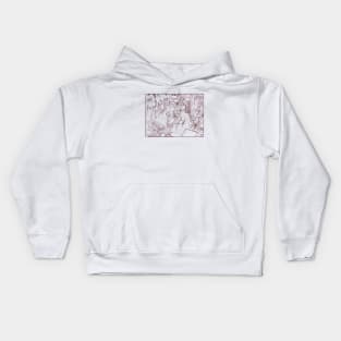 Space Cafe Colorless Kids Hoodie